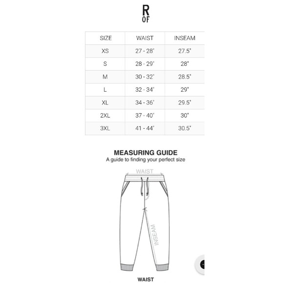 Roots of Fight Kronk Boxing Pain & Fame Detroit Sweatpants Joggers 41-44 NWT 3XL - Picture 4 of 5